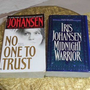 Books - (set/2) - "No One to Trust"  &  "Midnight Warrior"